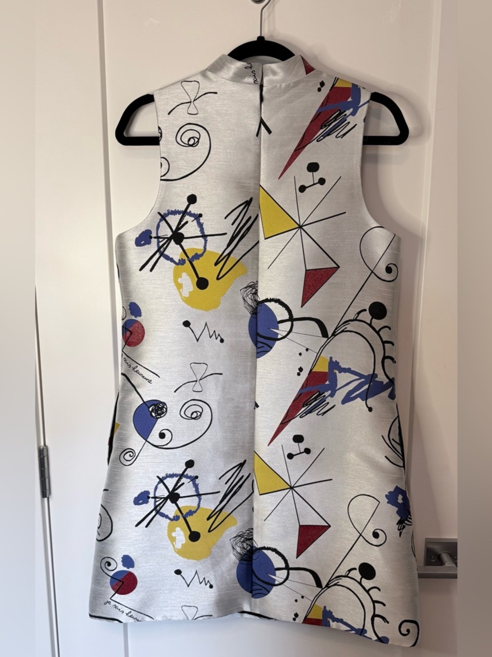 Lisa Perry x Barneys New York Matching Dress & Coat Set – Size 2 – Mod Art Luxe - Picture 5 of 6